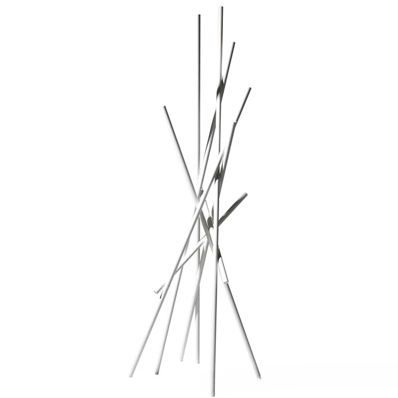 

Nordic simple wabi style floor coat rack, storage vertical living room hanger