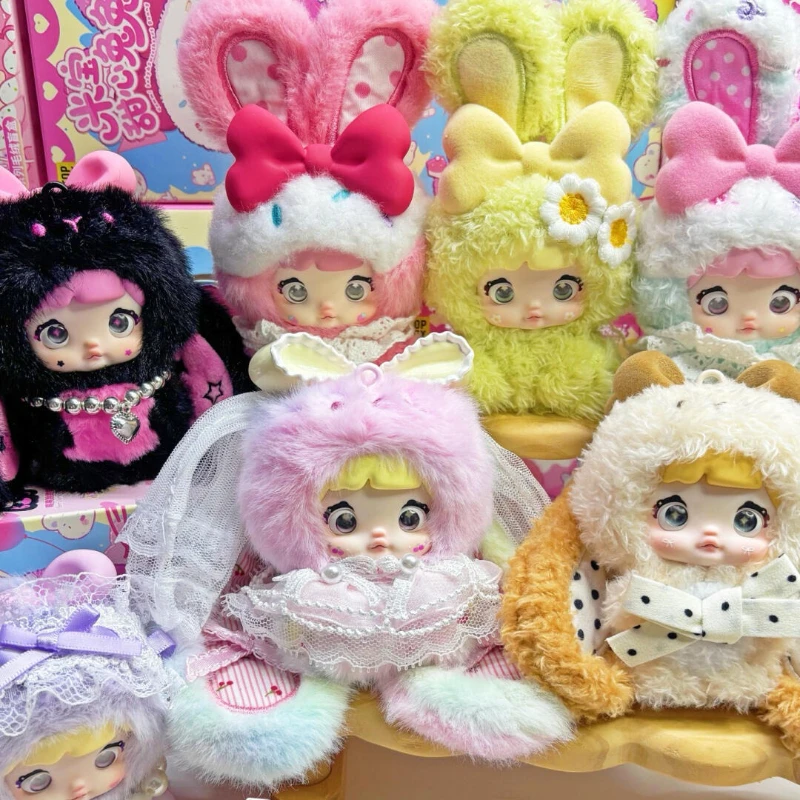 

Nommi Sweetheart Rabbit Blind Box Mystery Box Kawaii Детские виниловые фигурки аниме для лица Сумка Подвеска Девушка-сюрприз Подарочная коллекция игрушек