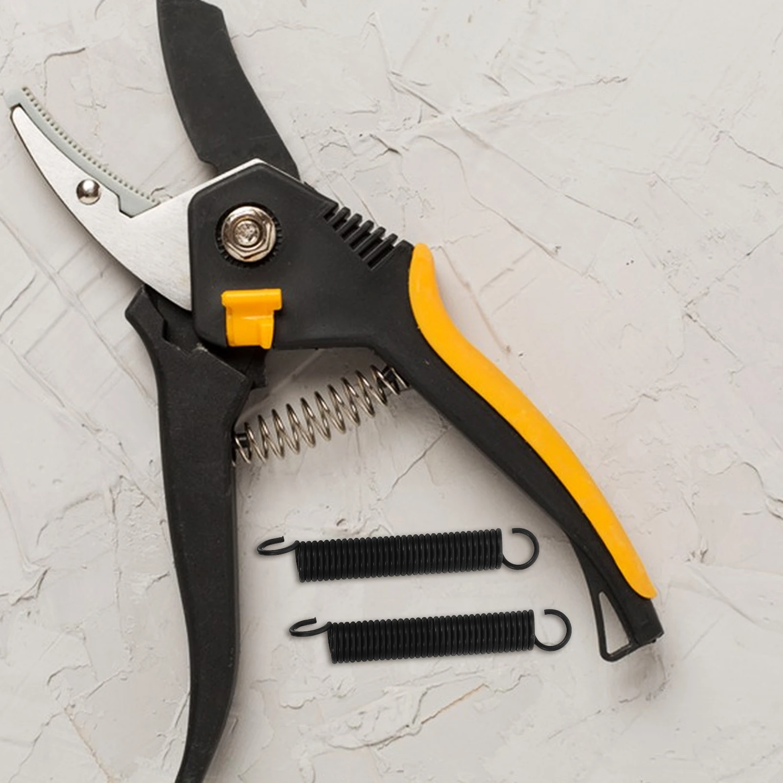

10 Pcs Black Stainless Steel Springs for Gardening Tools Pruning Shears Handheld Pruners Trimming Accessories Anti Rust Flexible