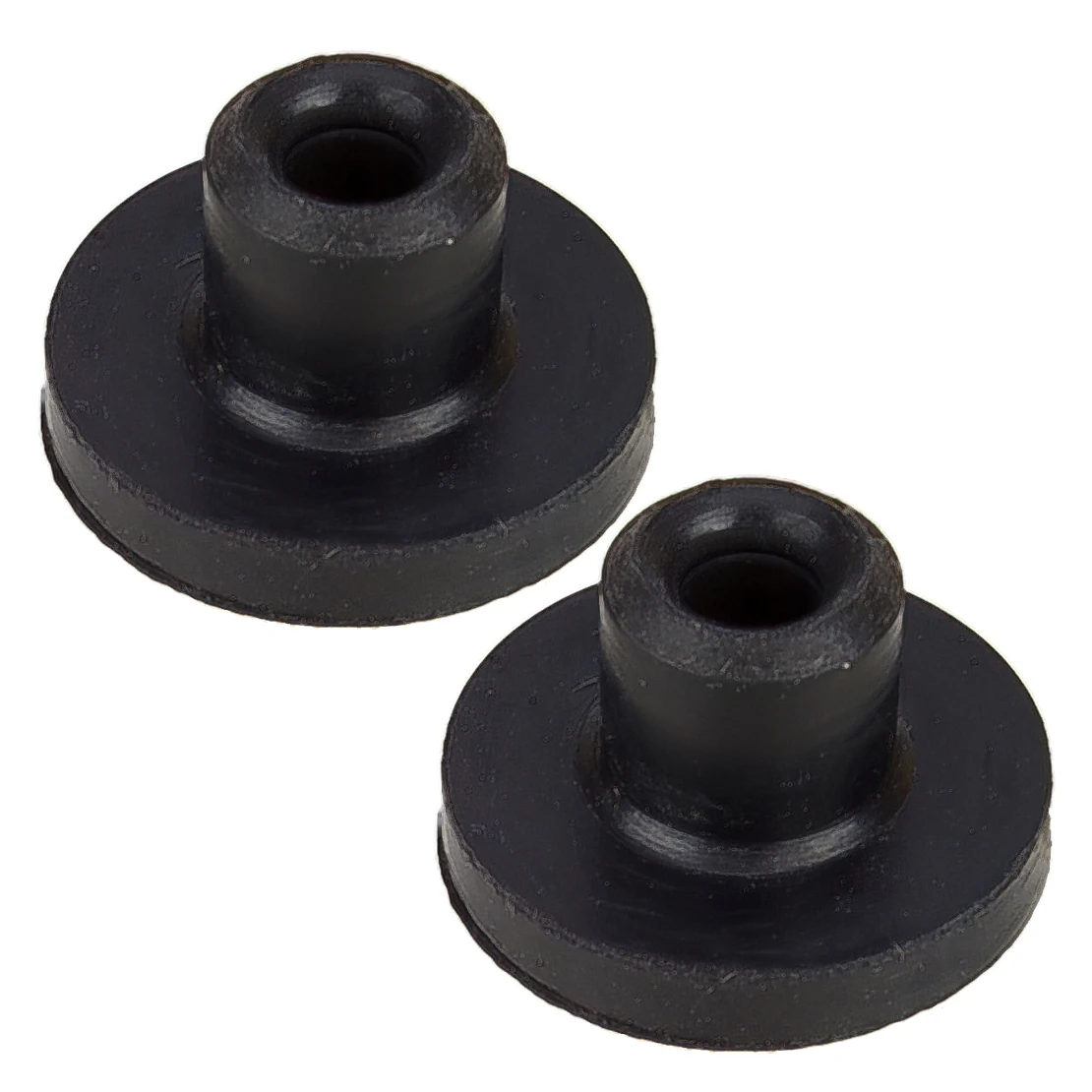 2pcs Windshield Washer Pump Grommet 1239973681 89633021673 Fit for Mercedes-Benz GM BMW Audi Volkswagen Black Rubber