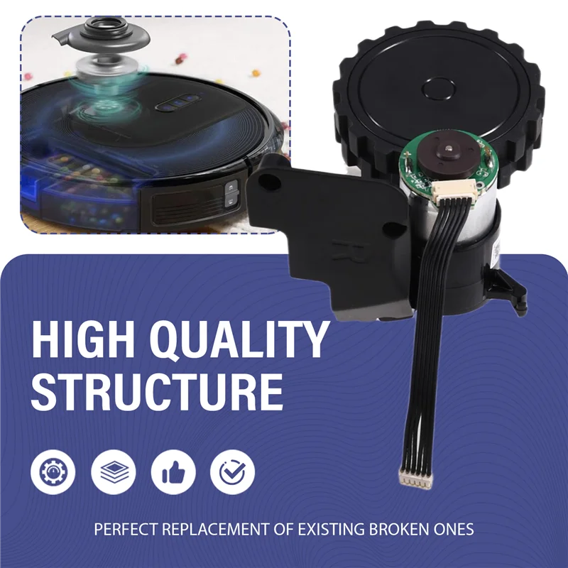 Promotion!Vacuum Cleaner Wheel Motor For Eufy Robovac R500/15C /G10 /25C/30C /35C /11S Vacuum Cleaner Drive Wheels Parts R