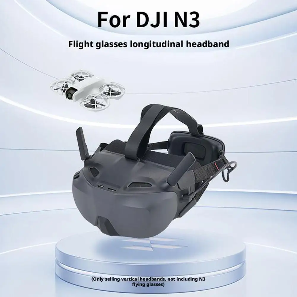 For DJI N3 PU Leather Head Strap Pressure Relief Auxiliary Headband Head Straps For DJI N3 Accessories