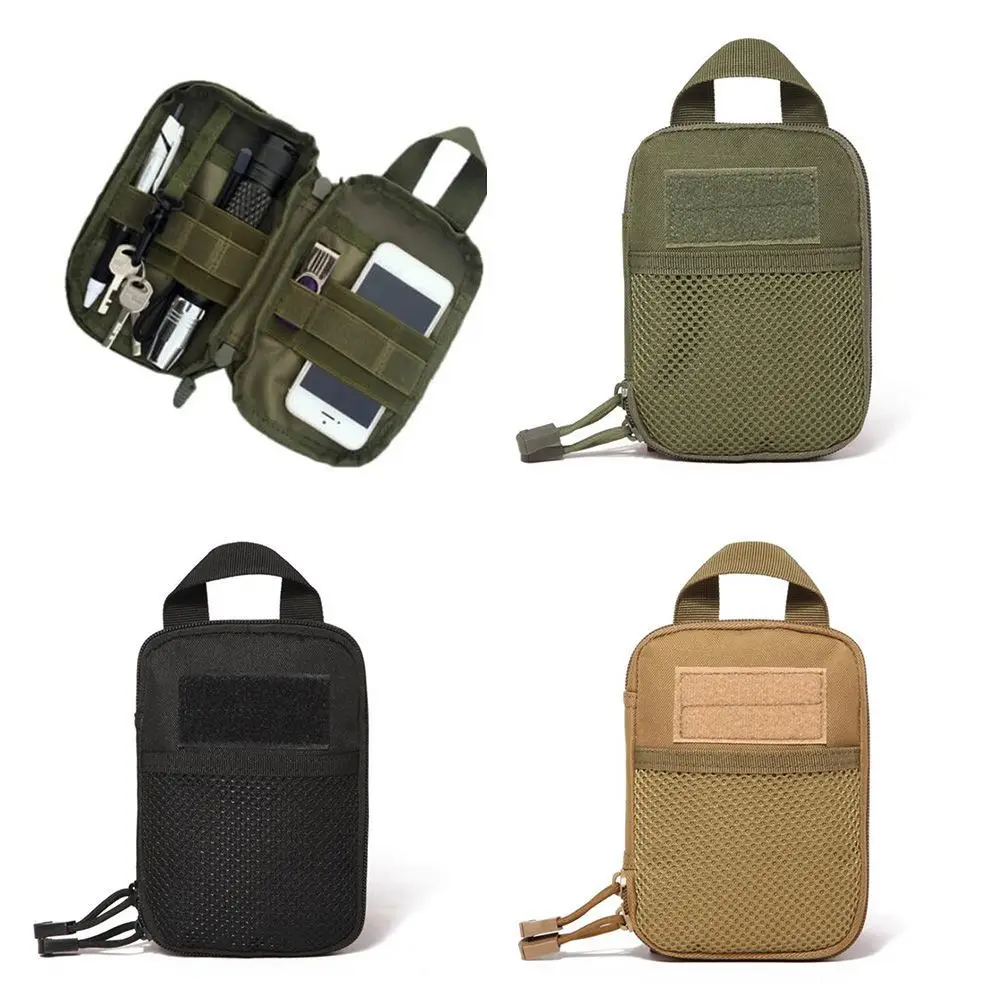 

Tactical EDC Pocket Organizer Pouch Mini Small Tool Storage Bag Nylon MolleUtility Pouch for First Aid Kits Multitools