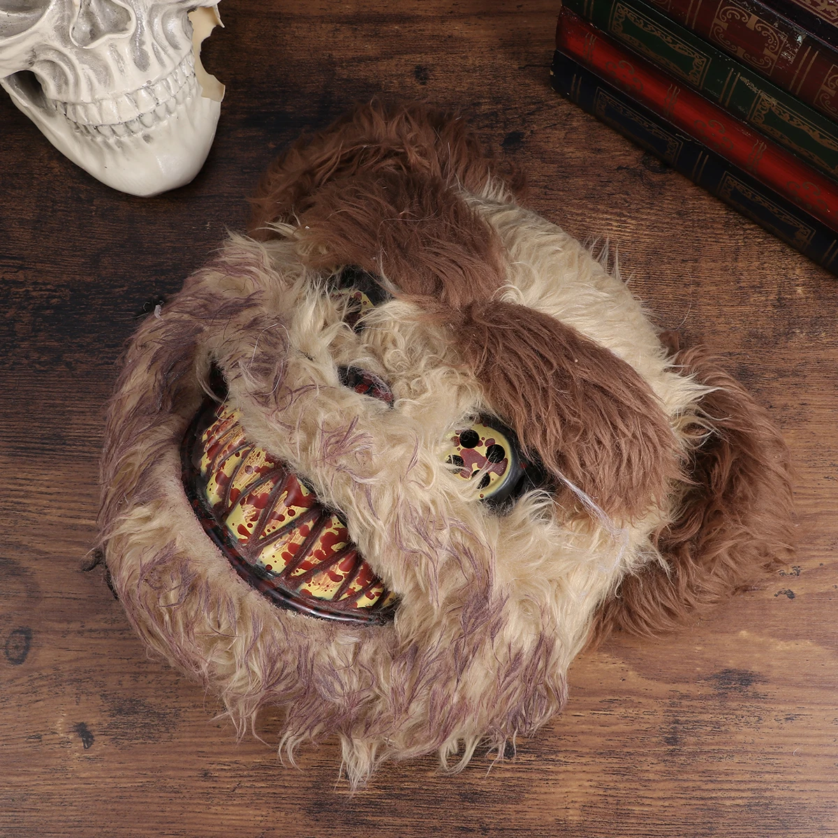 Beer Hoofd Masker Party Halloween Volwassen Eng Kostuum Vrouwen Horror Kostuums Aardetinten