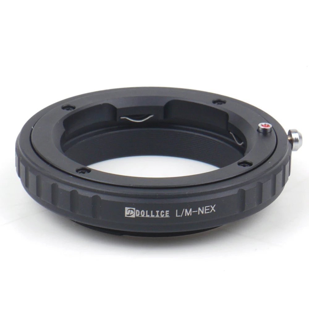 Adaptateur d'objectif de glace de courses trempé pour objectif Leica M vers Sony E Mount NEX Camera A7IV/ZV-E10/A1/A7C/A7SIII NEX-5/NEX-3N