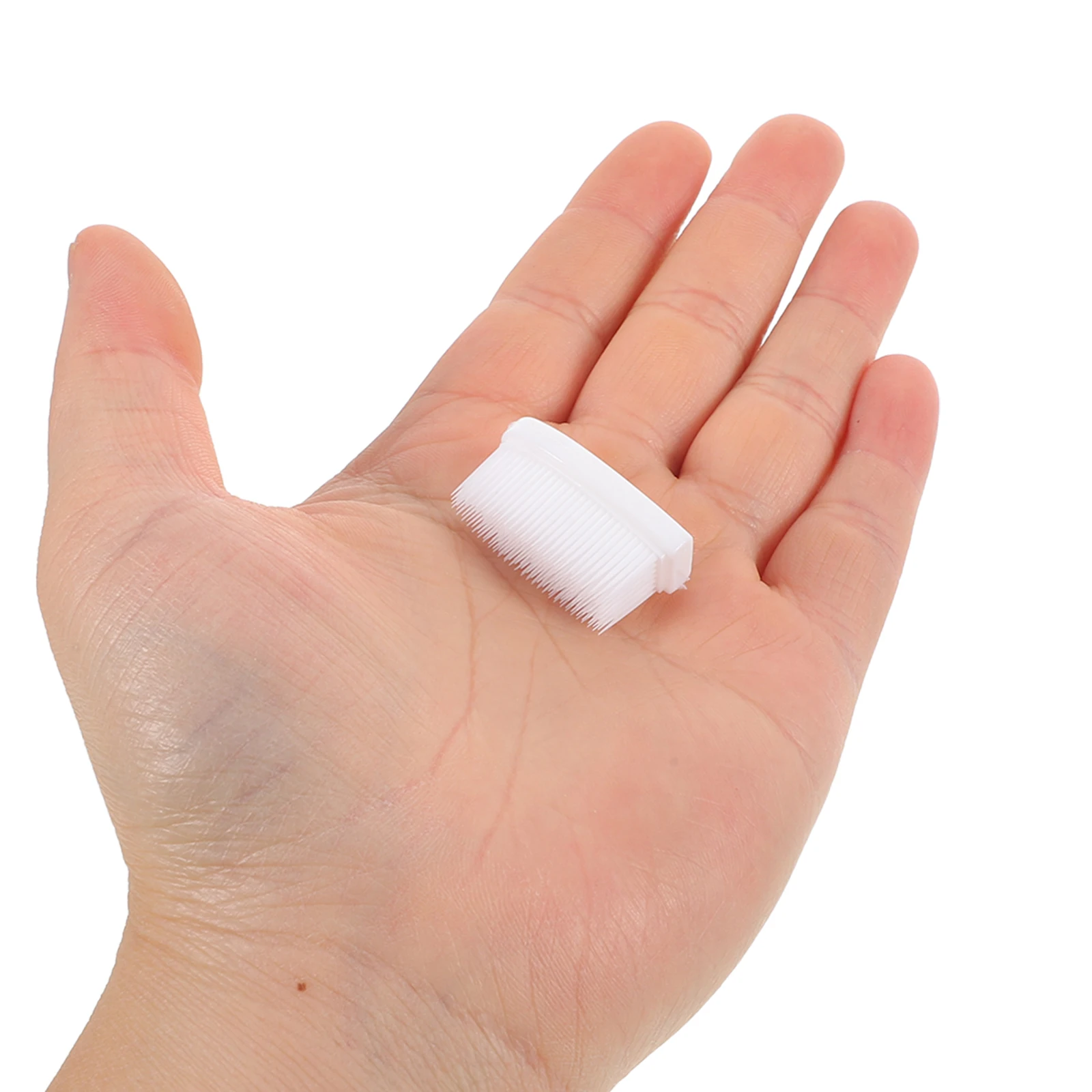 

30pcs Silicone Toothbrush Heads Soft Nano Bristles Replacement For Manual Brush Heads Dental Cleaning Refills Travel Household