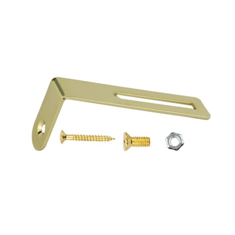 

Metal Golden Pickguard Bracket Screws Pickguard Replacing Support Upgrading With Existing Guitar Hardware Screws
