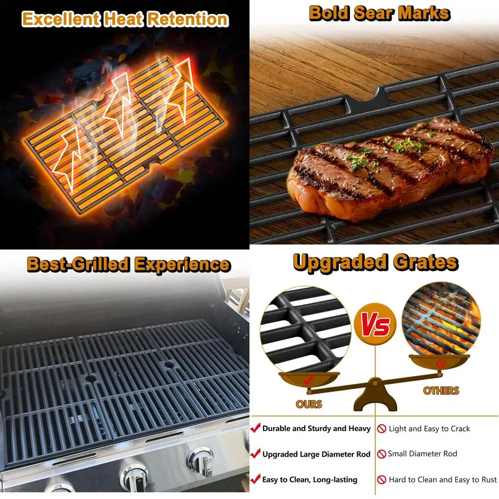 

Сменные чугунные решетки для газового гриля Pit Pro Series 820 PB820PS1, 5 горелок