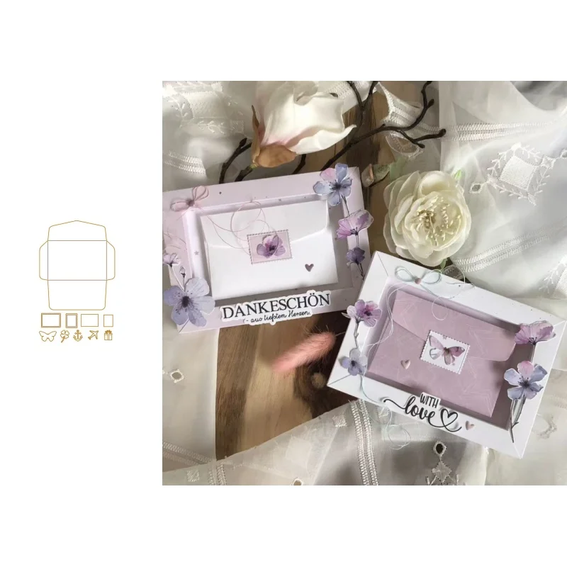 Neu eingetroffen: Vorgefertigte Schweine-Stanzformen und Stempel für DIY-Scrapbooking/Fotoalben, dekorative Prägung, DIY-Papierkarten