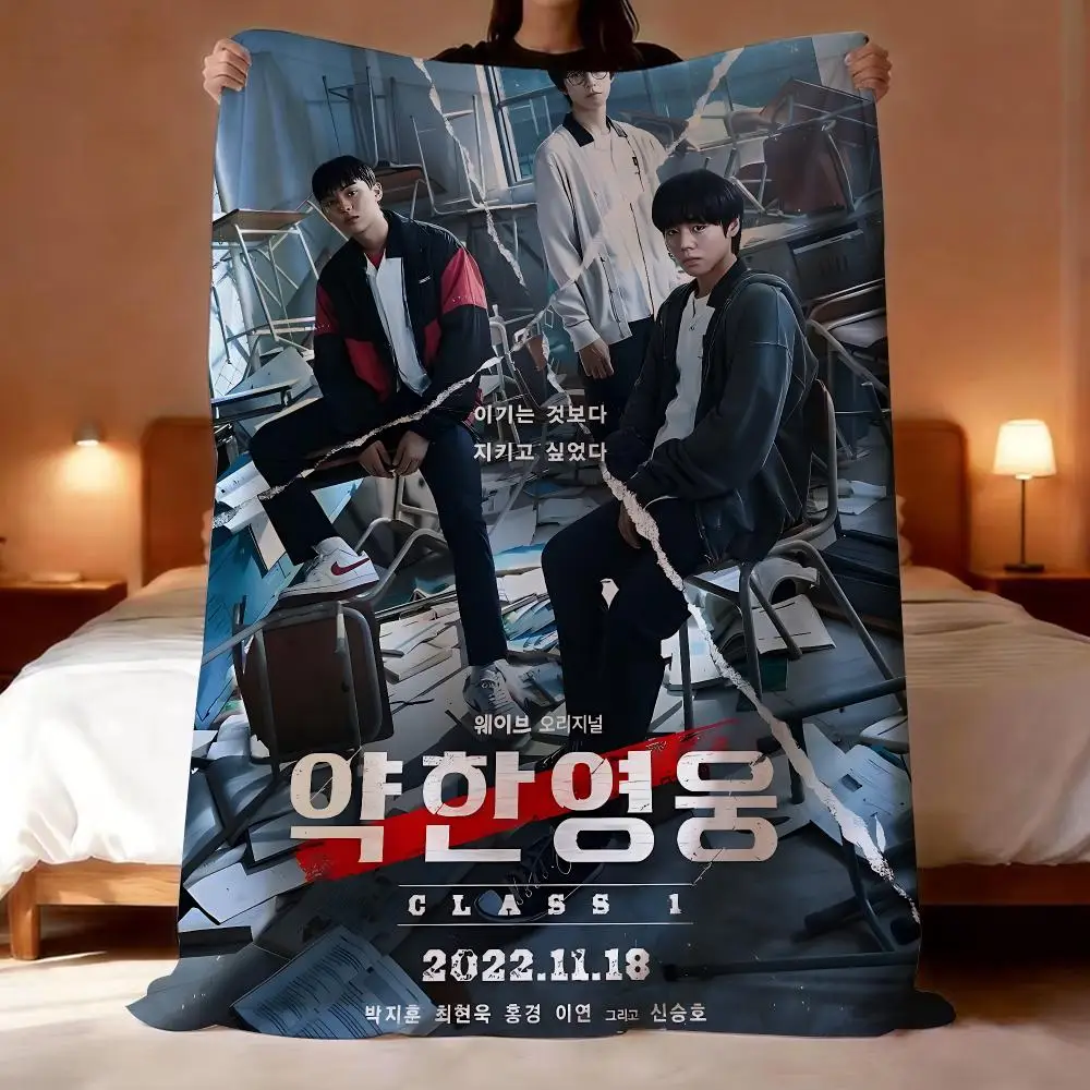 TV Series Weak Hero Throw Short Plush Throw Blanket Soft Skin-Friendly Multi-Scene Home Office