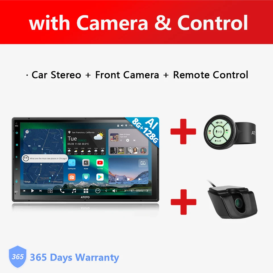 カーオーディオ アンドロイド　約13インチ ダブル2DINアンドロイド13カーステレオ7インチ8G+128G GPS Bluetooth