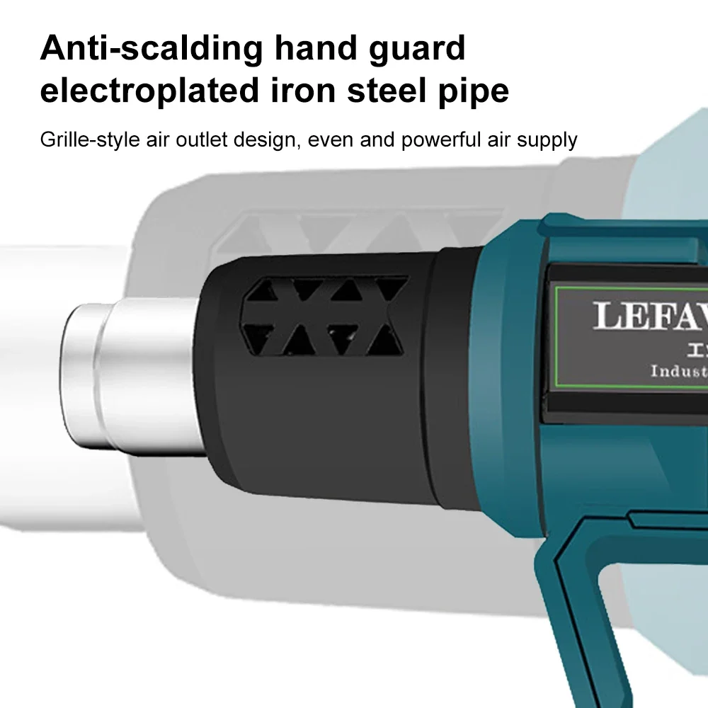 2026 NEW Hot Air Gun 2000W Variable Advanced Electric Digital Display Heat Gun Advanced Temperature Adjustable Heat Gun 220V
