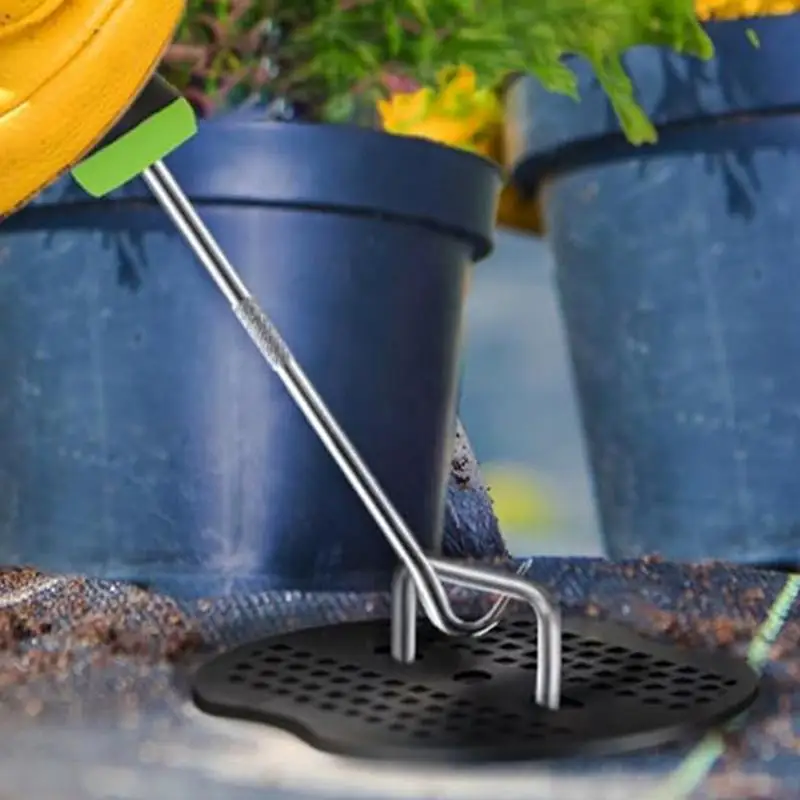 Picchetti da giardino Set di graffette per paesaggi picchetti per tende a forma di U perni a U per impieghi gravosi perni per paesaggi in tessuto antiruggine perni per zolle