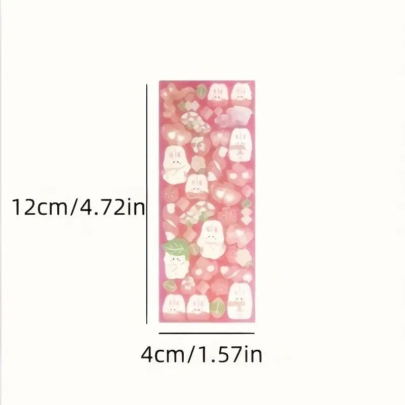 50 Sheets Stickers, Suitable for Creative Handmade Decoration on Laptops, Journals and Refrigerators. Ideal for Holiday Gifts