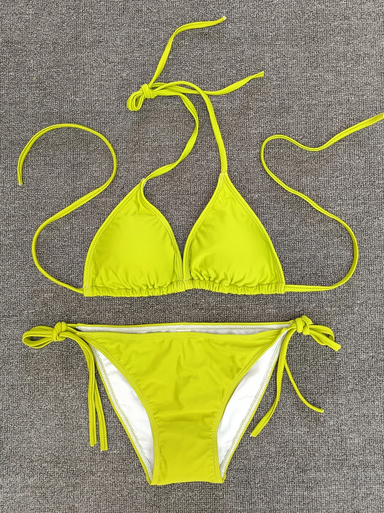 

Новый модный купальник-бикини 2024 года для женщин с небольшой грудью, с эффектом пуш-ап и вставками, для термальных источников, модель Tee-Point