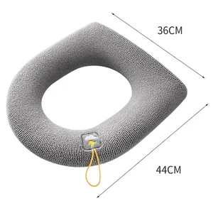 Universal Toilettensitzabdeckung, Kürbismuster, weicher und heißer Teppich, Toilettentöpfe, Toilettendeckelzubehör 8 Hauptverkäufe erhitzte Toilettendeckel - №2