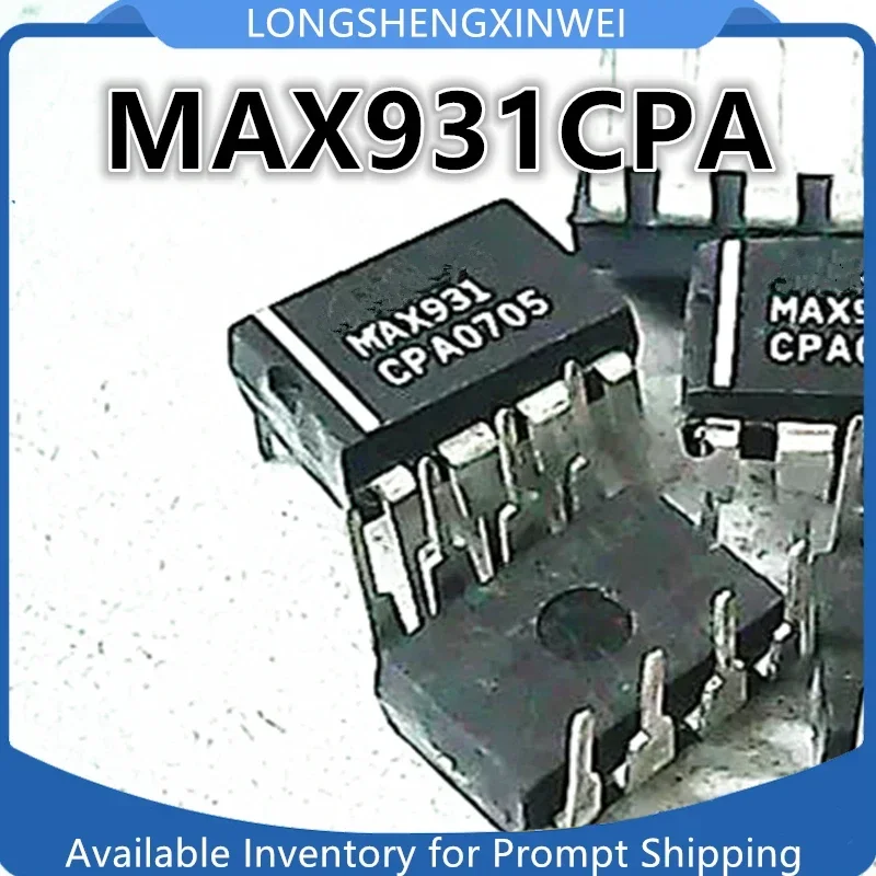1PCS MAX931CPA MAX931 Original DIP8 Ultra-low Power and Low-cost Comparator New