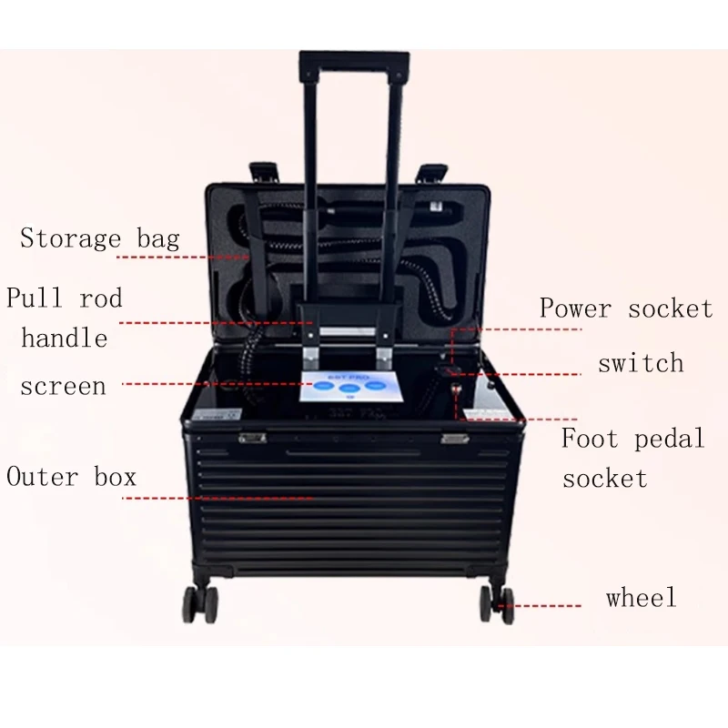 Portable Suitcase Beauty Equipment For Beauty Salons