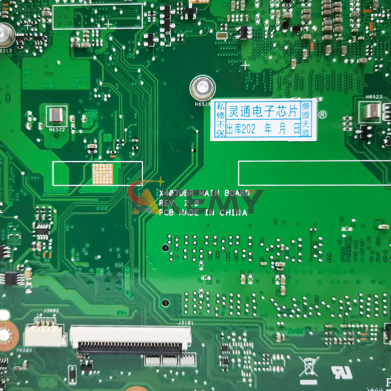 X407UBR Материнская плата для ноутбука ASUS VivoBook Y4000U X407U X407UV X407UB X407UAR F407U A407U X407UF Материнская плата с процессором I3 I5 I7