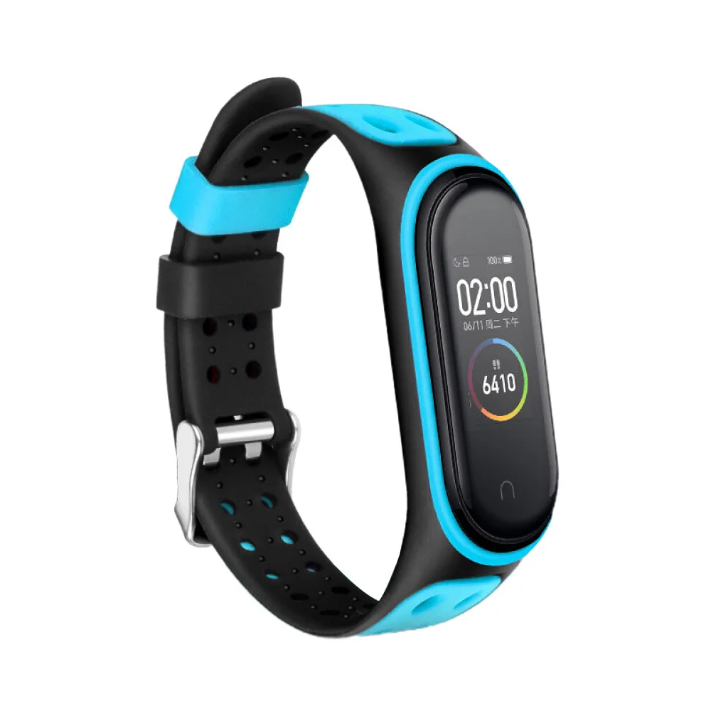 Breathable Strap For Xiaomi Mi Band 7/6/5 bracelets Watchbands Replacement Wrist Bracelet For miband 3 4 Smartwatch Accessories