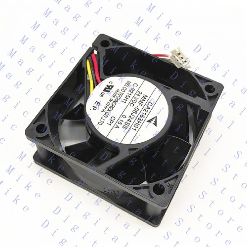UU 1PC CA2163H01 MMF-06J24SS-CP1 24V DC 0.15A 3핀 인버터 냉각 팬
