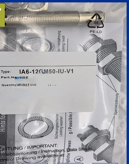 

Аналоговый датчик IA6-12GM50-IU-V1 бесконтактный переключатель