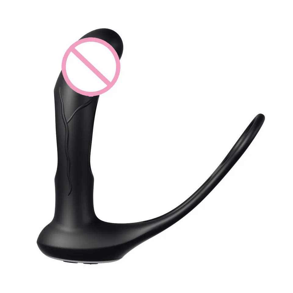 Prostata-Massagegerät für Männer, Vibrator, Sexspielzeug, Analplug, Prostata-Behandlung, Dildo, vibrierendes erotisches Prostata-Spielzeug, Stimulator