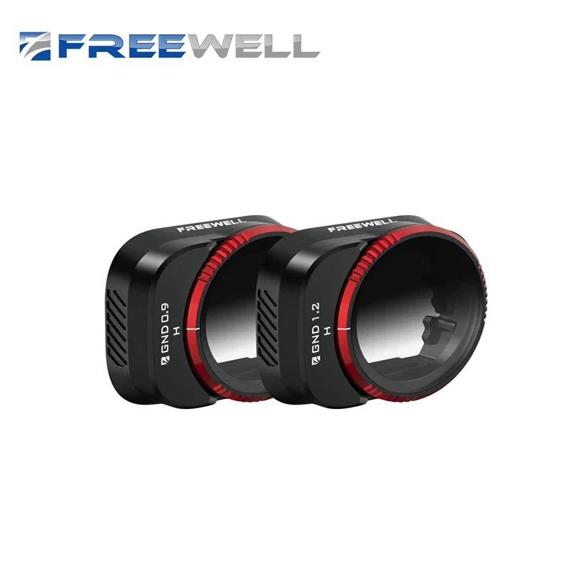 

Freewell Soft Edge Gradient GND0.9, GND1.2-2 Pack Filters Compatible DJI Mini 3 Pro - Enhance Landscape Photography Accessories