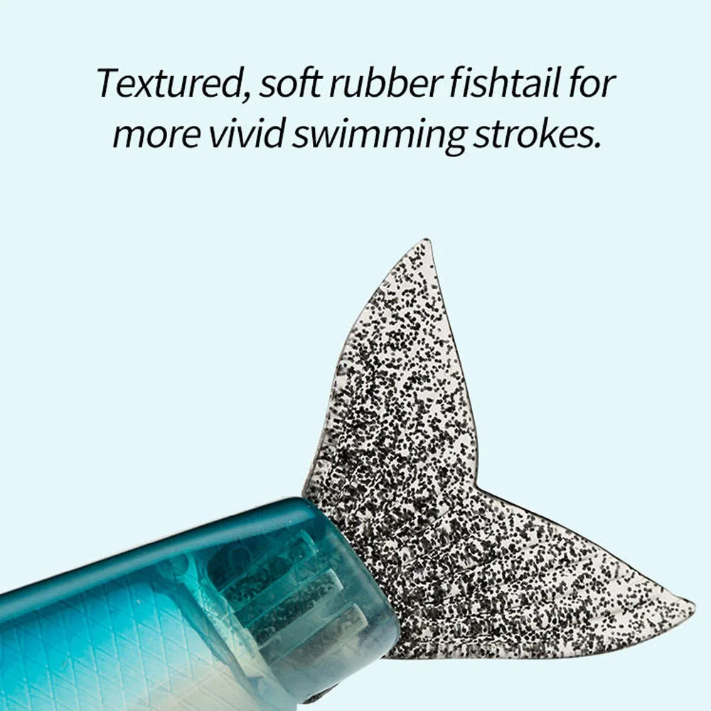 Predator Wobbler Minnow Swimbait articulado para lucio - imagen 3