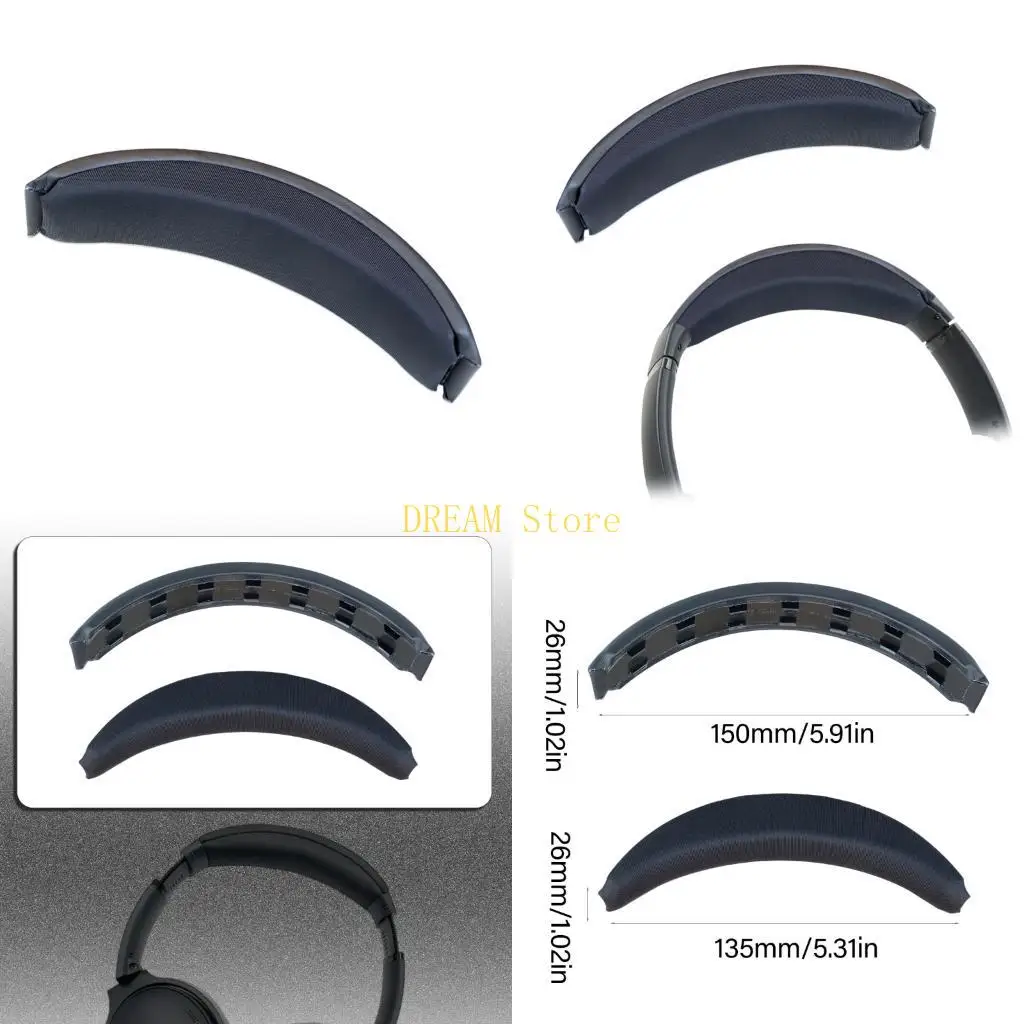 Replacement Headphones Headband Gel Head Beam Top Cushion Pad for QC35 QC45 best sale