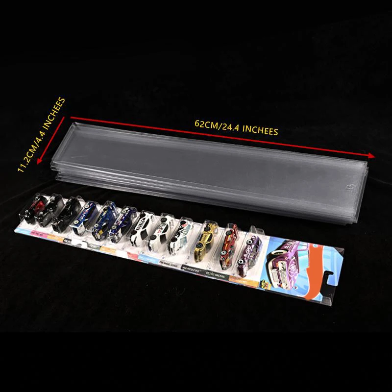 

Car Toy Transparent Display Case 12 Car Protective Shell Car Model Card Board Collect Boys Gift