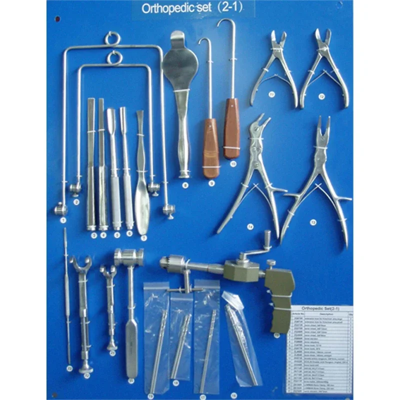 

Class I Non-active Major Orthopedic Medical Surgical Instruments Set