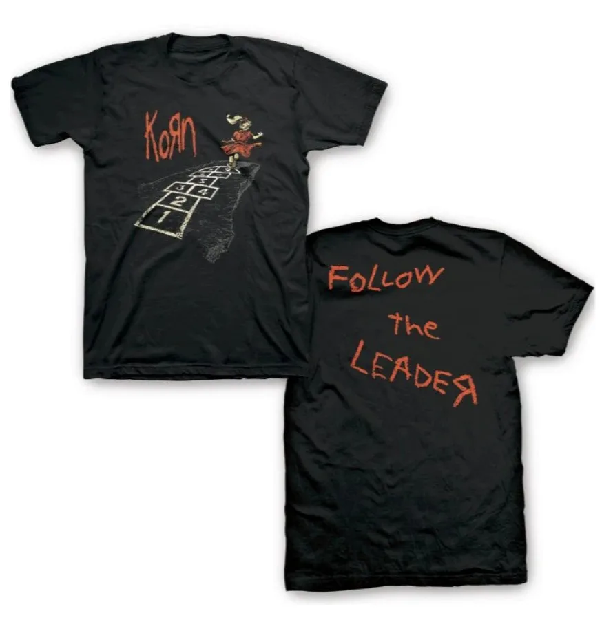 Korn Untouchables Band Printed T-Shirt, Pure Cotton Hip-Hop Vintage Streetwear Fashion Summer Short Sleeve Women And Men T-shirt