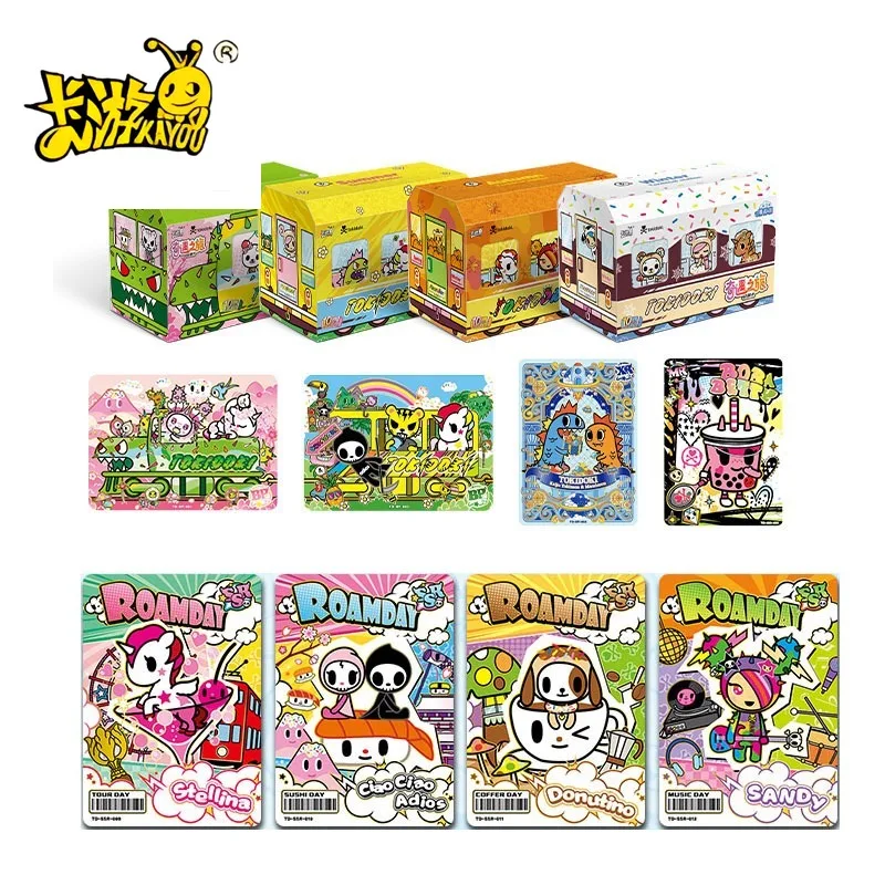 

Карты Kayou Tokidoki Adventure Journey, издание Voyager Pack First, серия аниме «Единорог», подарок ограниченной коллекции