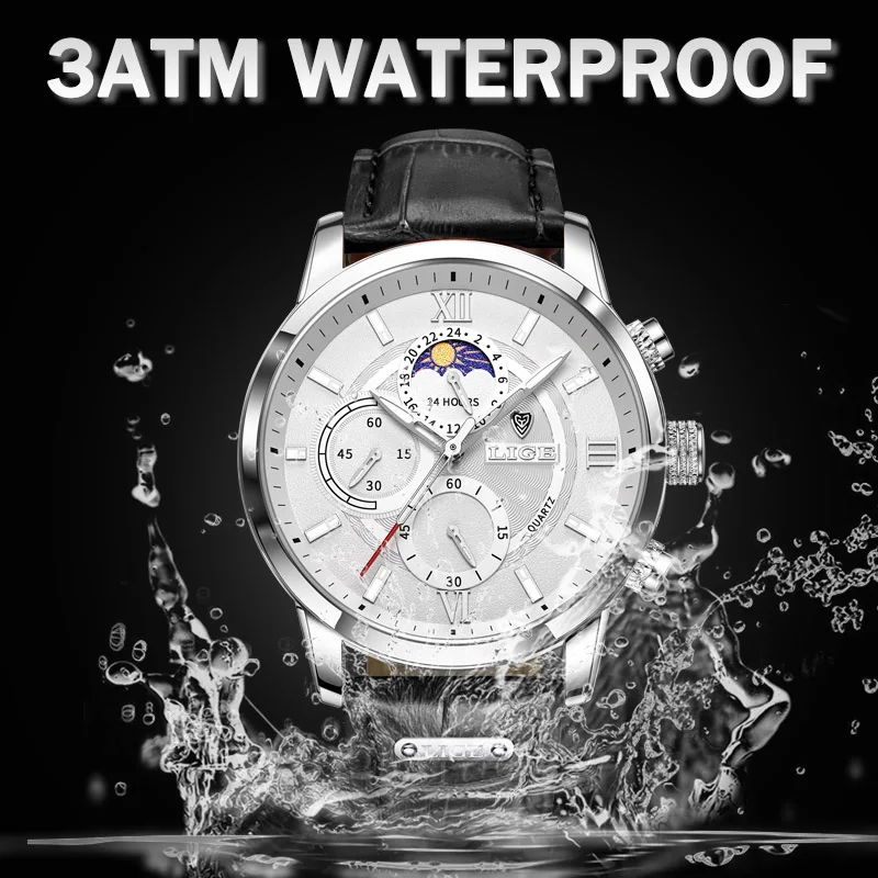 Men's Waterproof Luxury Quartz Watch