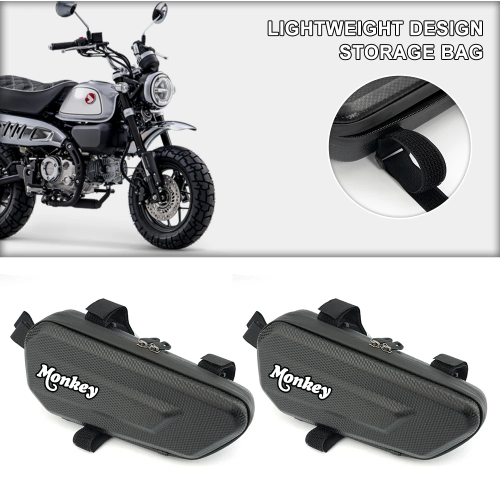 Upgrade Waterproof Fabric Rain Proof Nylon Motorcycle Storage Bag For Honda Monkey Z125 Z120 Monkey125 Z 120 125 DAX125