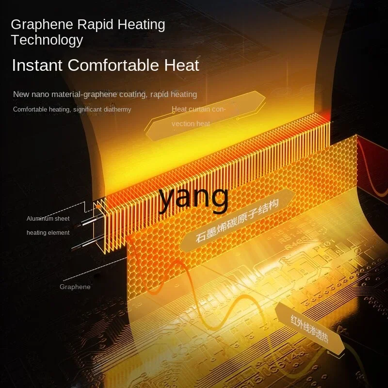 YJQ  graphene household oil tin winter artifact electricity saving heating