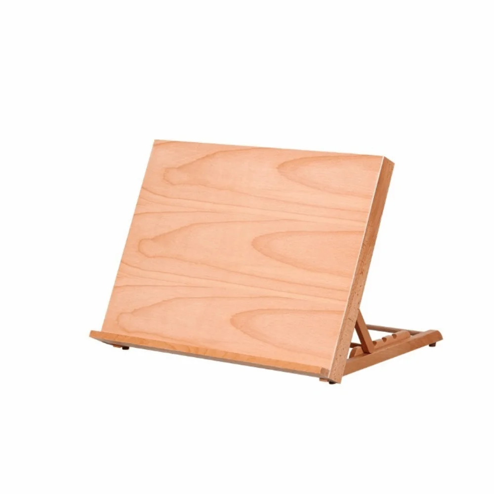 

Fashion Folding Beech Wood Table Easel Adjustable Multifunction Art Painting Easel Portable Professional Sketch Easel Artists