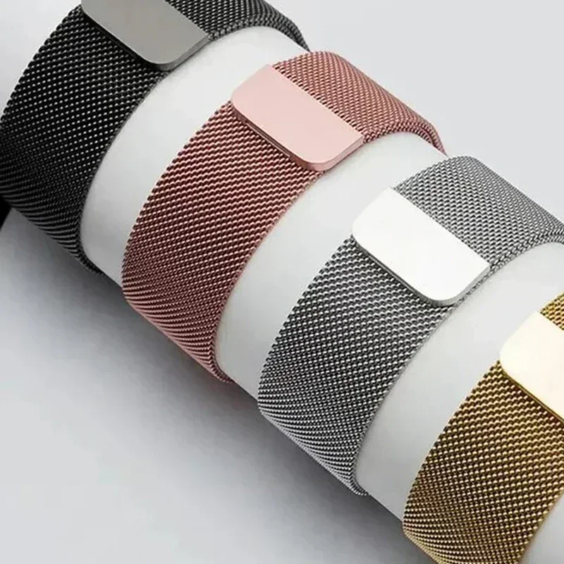 Bracelet milanais pour Apple Watch Ultra 2 49 46mm 42mm 44mm 40mm 45mm 41mm 38mm, pour iWatch série 10 9 3 6 5 SE 7 8
