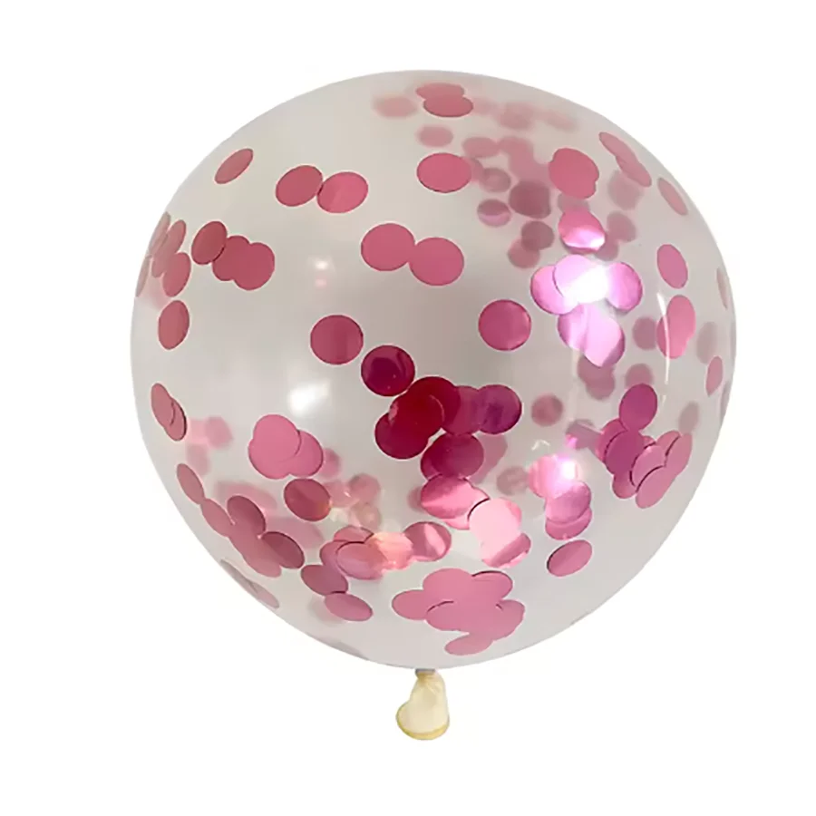 12 Zoll/10 Stück Set Glitzer-Konfetti-Latexballons Romantische Hochzeitsdekoration Gold Transparente Geburtstagsparty-Dekoration für Kinder und Babys – Detail 14