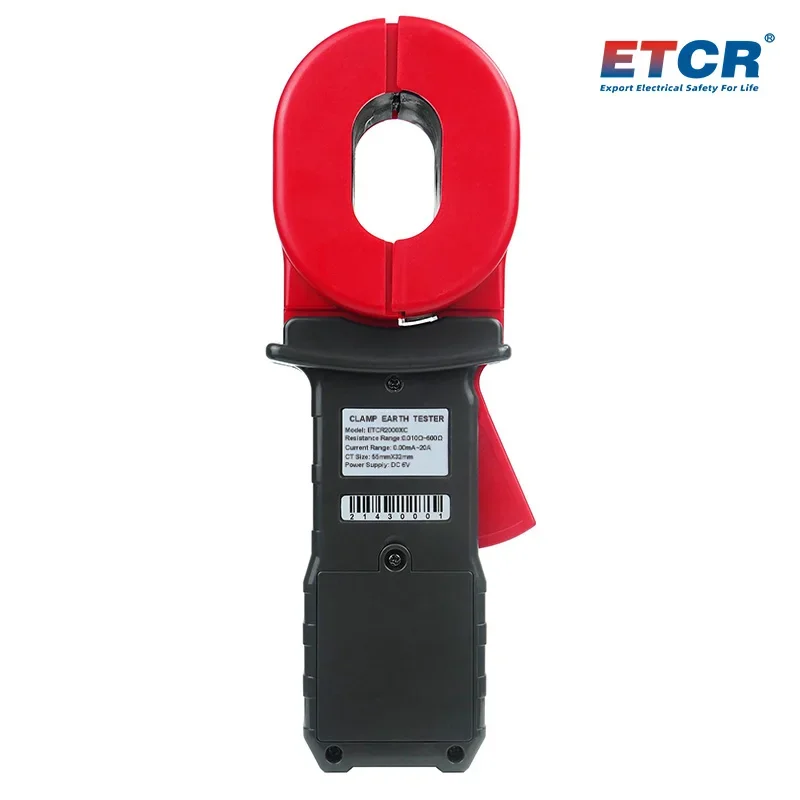 ETCR ETCR2000X ETCR2000XC laciný clamp-on země dno odporu tester, svorka země tester měřič