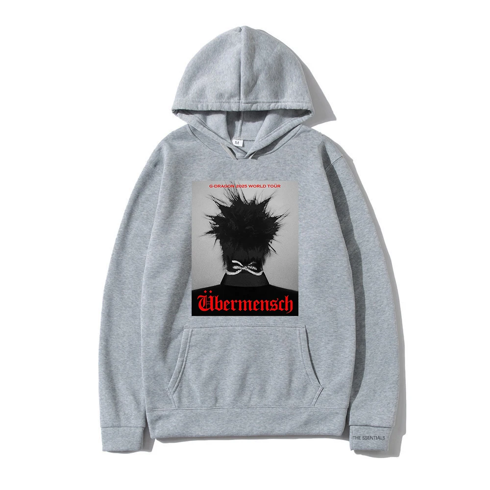 G-Dragon's Übermensch Hoodie 2025 New Album Men/women Hoodies