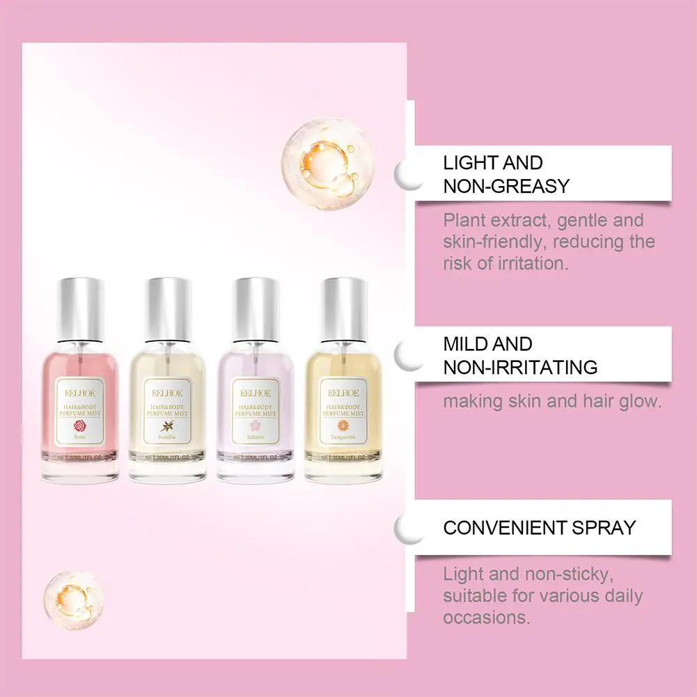 30ml novo perfume spray fragrância de longa duração atrai amor feromônio perfume floral unisex namoro feminino corpo fruta perfume