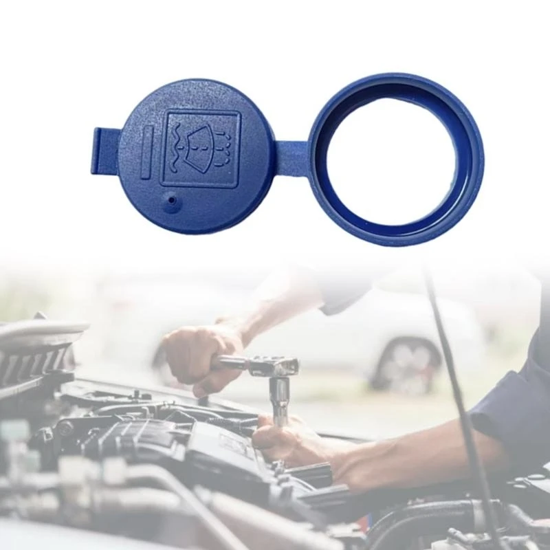 71740943 Replacement Windscreen Washer Cap Car Windshield Washer Bottle Cap Plastic Cap Quick Fixing for Vehicles