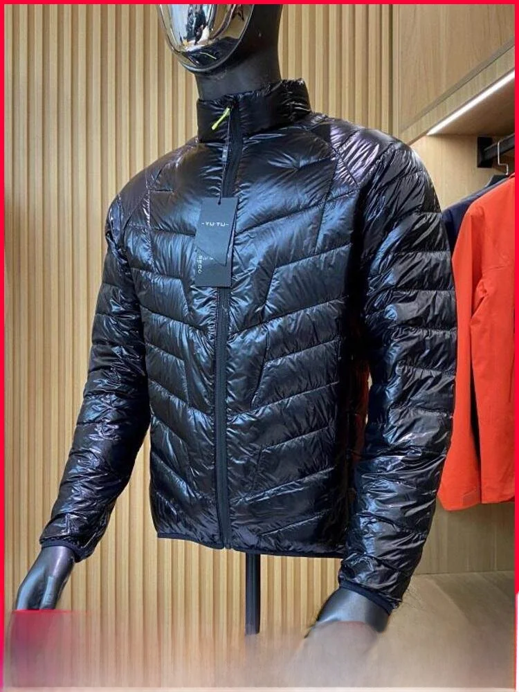 

High-End Couple's Casual High-Loft Stand Collar down Jaet Waterproof New Winter Faion Zipper Nylon Youth ular Daily Wear