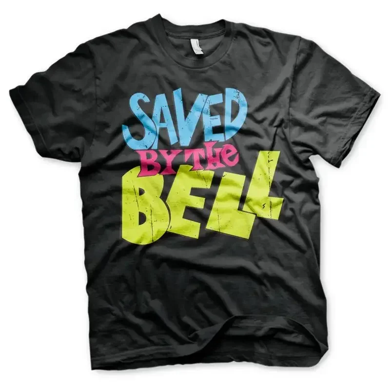 Officially Licensed Saved By The Bell Distressed Logo Men S T Shirt XXL Sizes
