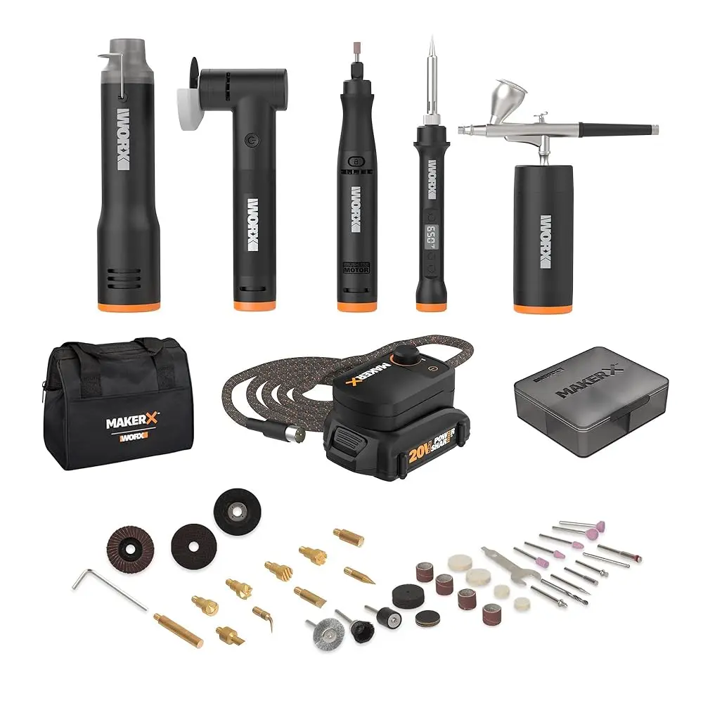 Kit combinado de luxo para ferramentas de artesanato Makerx Wx997L