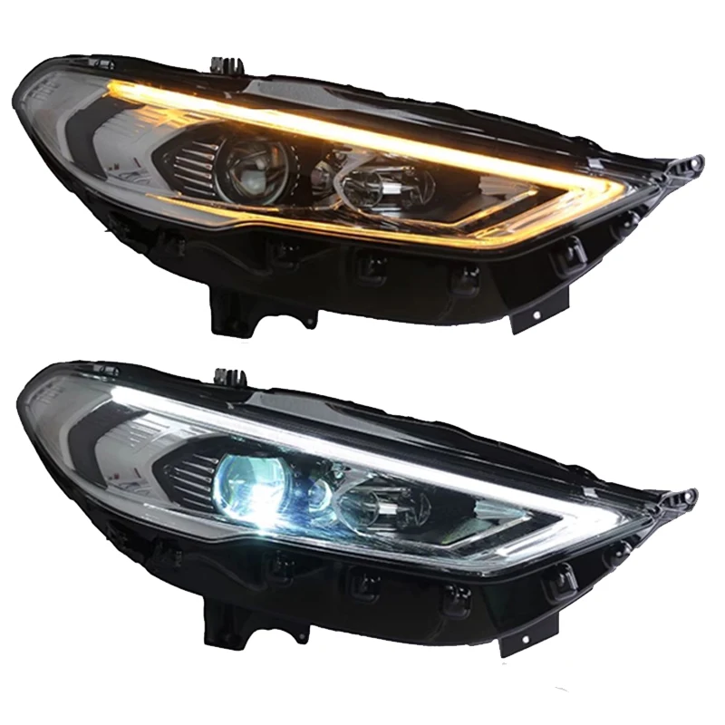 

FOr Ford Mondeo Headlamp 2017-2021 Mondeo DRL Dynamic Signal Bi-xenon LED Beam Accessories Car Styling Headlamp Plug and Play