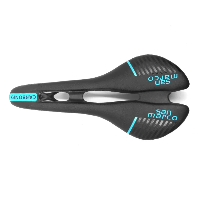 San Marco Aspider Fahrradsattel, Rennrad MTB Carbon Fahrradsitze, Ultraleicht für Herren und Damen, 131mm, Outdoor-Radsport Zubehör – Detail 9