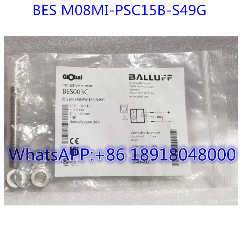 

Новый Индуктивный бесконтактный переключатель BES003C, Стандартный, быстрая доставка S49G